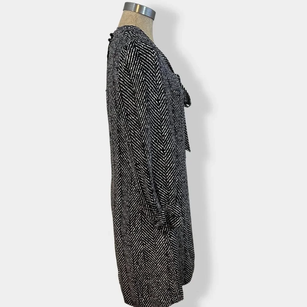 Kate Spade Reade Silk Herringbone‎ Dress M